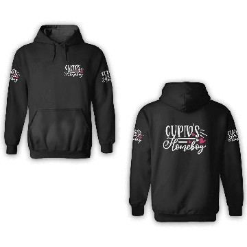 Discover Sweet Valentines Day Cupids Homeboy Cupid Valenti 3D Hoodies