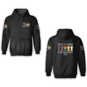 Discover Joe Biden Kamala Harris 2020 3D Hoodies