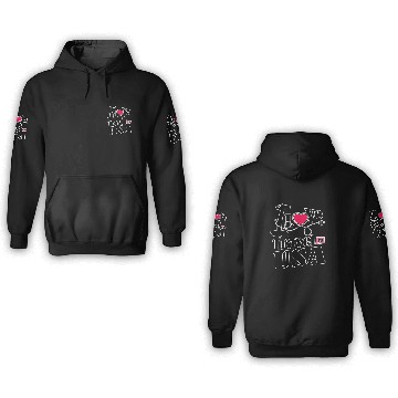 Discover I love Travel 3D Hoodies