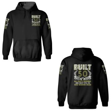 Discover Built 50 Years Ago-Live Legend 50th Birthday Gift 3D Hoodies