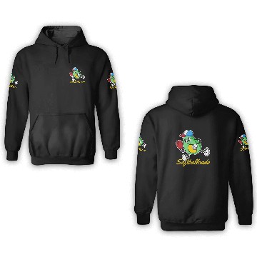 Discover Softball Avocado 3D Hoodies