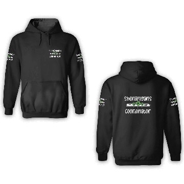 Discover Shenanigans Coordinator Funny St Patricks Day 3D Hoodies