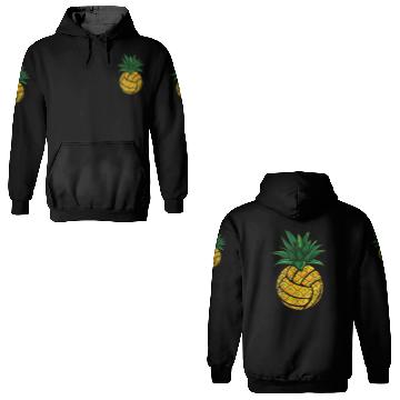 Discover Funny Pineapple Volleyball 3D Hoodies