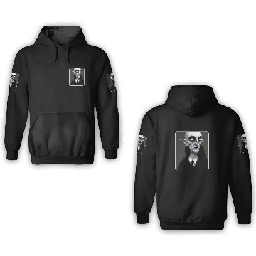 Discover Gothic Nosferatu - The Dark Vampire 3D Hoodies