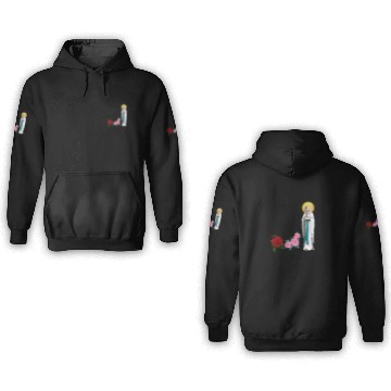 Discover OUR LADY OF LOURDES 3D Hoodies