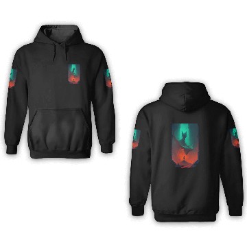 Discover Lonely Journey 3D Hoodies