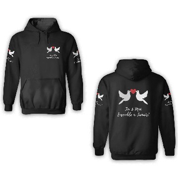 Discover Idée cadeaux couples :Toi et moi ensemble à jamais 3D Hoodies