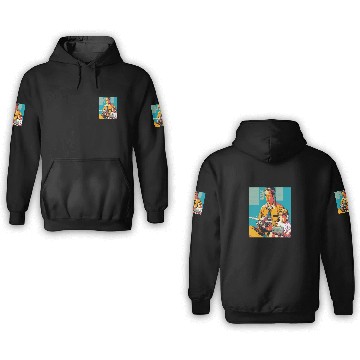 Discover Miniature Plane Lover Cool Retro Radio Controlled 3D Hoodies