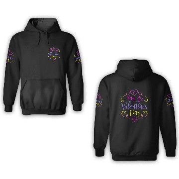 Discover Valentines Sublimation My 1st Valentines Day171 3D Hoodies
