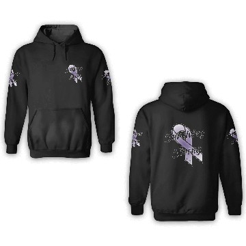 Discover Surviving Strong - Hodgkin's Lymphoma Cancer 3D Hoodies