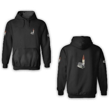 Discover Old Church 3D Hoodies