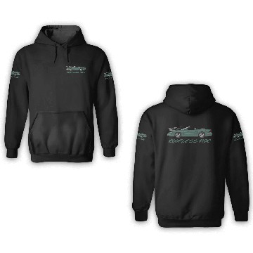 Discover ROOFLESS Dark Green 3D Hoodies