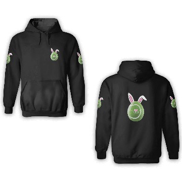 Discover Funny Easter Easter Egg Tennis Tennisball 3D Hoodies