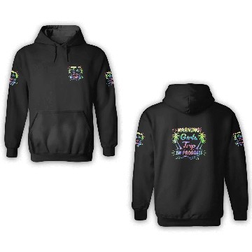 Discover Attention girls trip in progress Spring Break 3D Hoodies