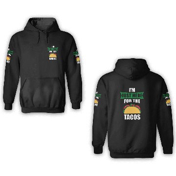 Discover Cinco de Mayo Taco Lover 3D Hoodies