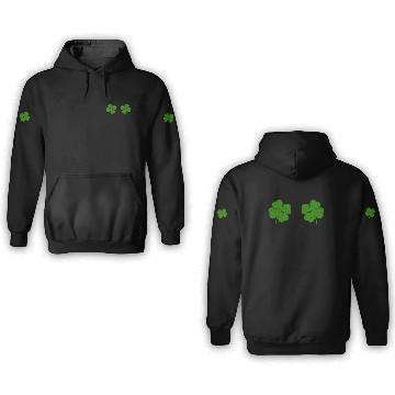 Discover Shenanigans St Patrick's Day Shamrocks Women 3D Hoodies