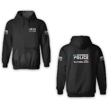 Discover Grammer Police - English Teacher 3D Hoodies