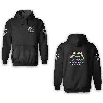 Discover Attention girls trip in progress Spring Break 3D Hoodies