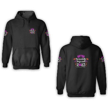 Discover Seaside Squad 2023 Summer Vacation Spring Break 3D Hoodies