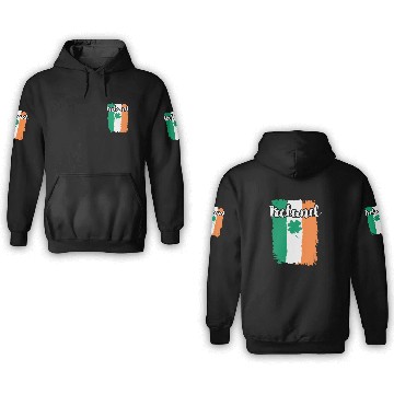 Discover Ireland shamrock St. Patrick's Day 3D Hoodies