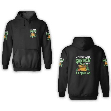 Discover My Vegetable Garden Is Calling And I Must Go Cute 3D Hoodies