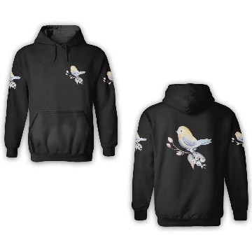 Discover Lovely Bird 3D Hoodies