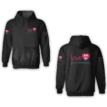 Discover love your community 3D Hoodies