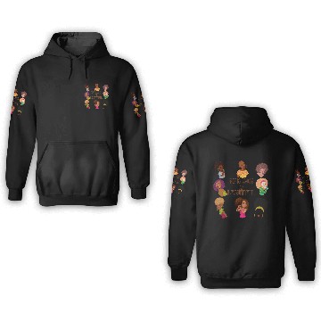 Discover My Black Is Beautiful 3D Hoodies