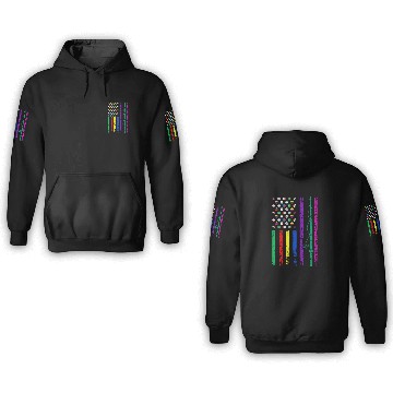Discover American Sports Flag Hispanic Heritage Month 3D Hoodies