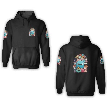 Discover my imaginary friends 3D Hoodies
