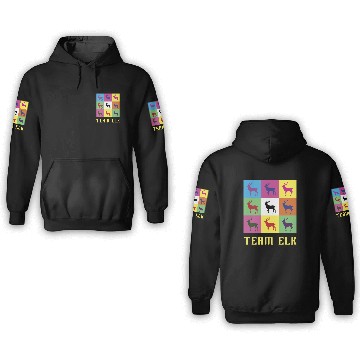 Discover Team Elk 3D Hoodies