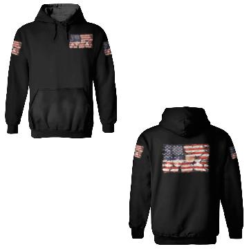 Discover The Usa Flag Tree Trunks America Patriotism 3D Hoodies