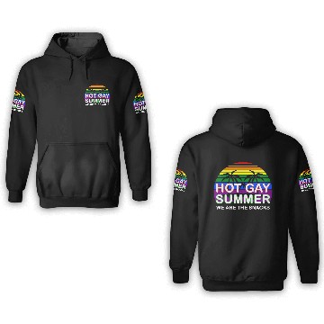 Discover Hot Gay Summer We Are The Snacks LGBT Apparel 3D Hoodies