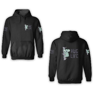 Discover Hug Life 3D Hoodies