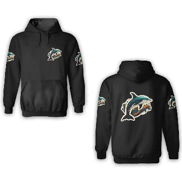 Discover Dolphin 3D Hoodies
