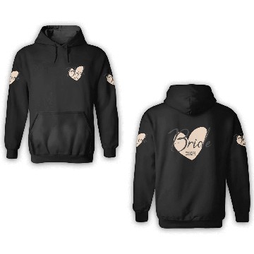 Discover Bride 2023 bachelorette party 3D Hoodies