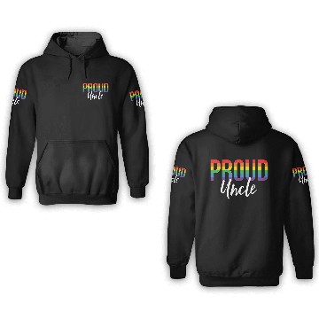 Discover Proud Uncle 3D Hoodies