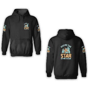 Discover Great Starfish Costume 3D Hoodies