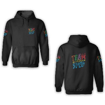 Discover Team Sped Awareness Special Education Teacher 3D Hoodies