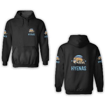 Discover Hyena Gift Aardwolf 3D Hoodies