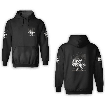 Discover COWBOY WILD WEST TEXAS 1991 3D Hoodies