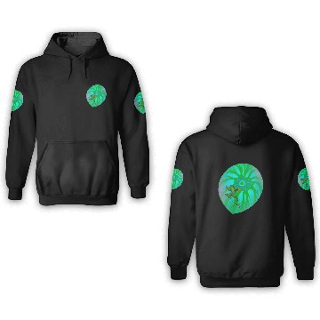 Discover Frog on a Leaf 3D Hoodies