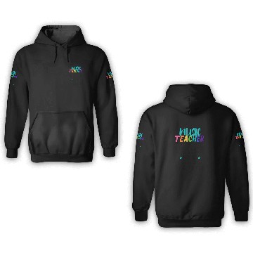 Discover Music Teacher Only Because Full Time Multi Tasking 3D Hoodies