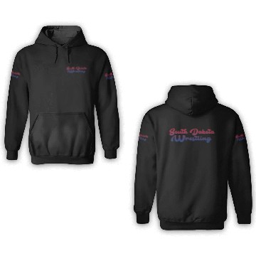 Discover South Dakota Wrestling 3D Hoodies