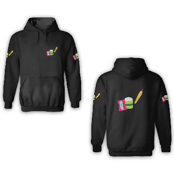 Discover Back To School 3D Hoodies