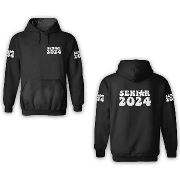Discover The Graduating Class of 2024 for Senior Year 3D Hoodies