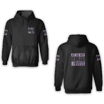Discover Just One More Vinyl I Promise Record 3D Hoodies