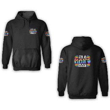 Discover Gay Rights Rainbow Pride Month LGBTQ Gay Pride 3D Hoodies