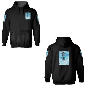 Discover Artistic Malibu California Palm Tree Vacation 3D Hoodies