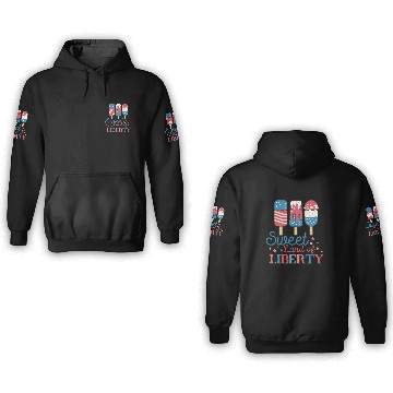 Discover Sweet Land Of Liberty 3D Hoodies
